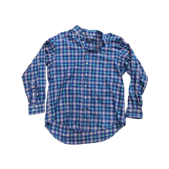 Vineyard Vines Men's button down plaid tucker shirt. size Medium - Picture 1 of 3